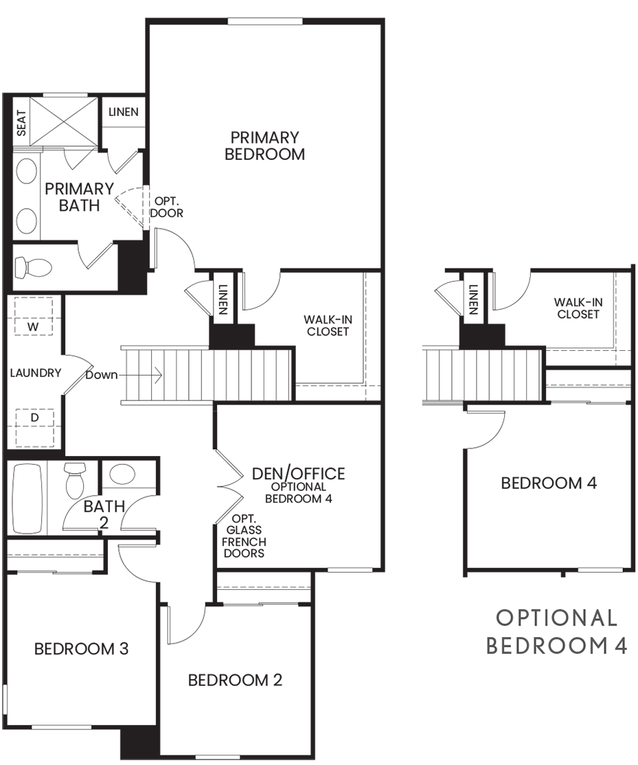 Second Floor - Plan 2 - Sol Vista at Anacapa Canyon